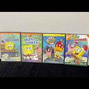 SpongeBob Squarepants DVD’s (Lot of 4)